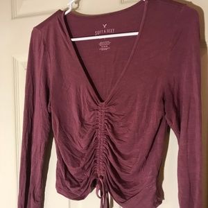 AE Long Sleeve Crop Top